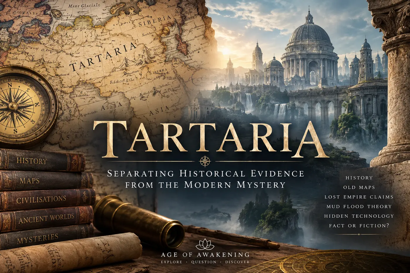 Tartaria historical map and architecture exploring the evidence behind the lost empire claims