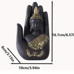 resin buddha palm