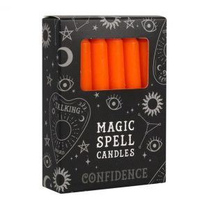 orange magic spell candles for confidence