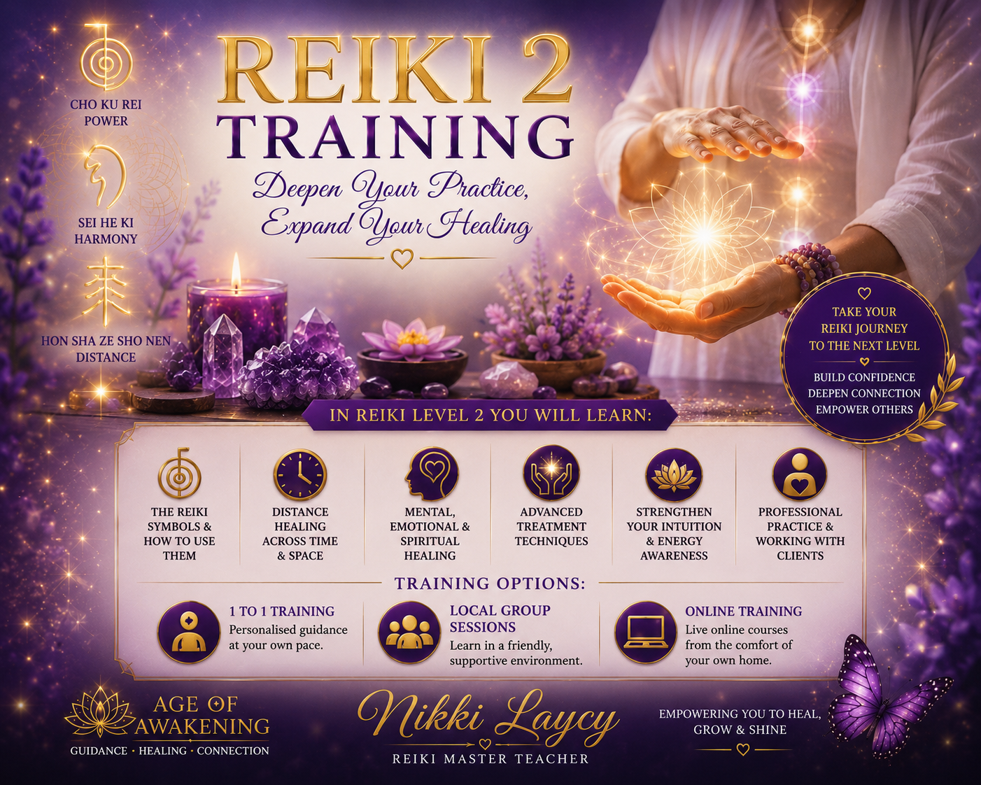 Reiki 2 Training Courses
